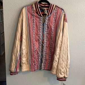 Free People Pandora Bomber Jacket